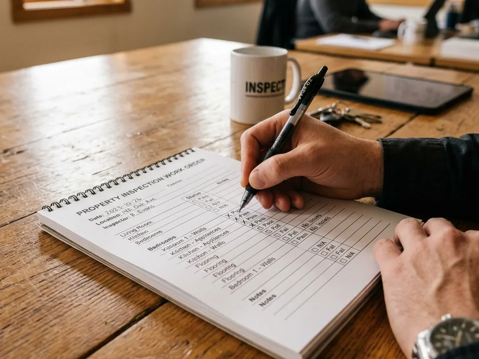 Property inspection checklist